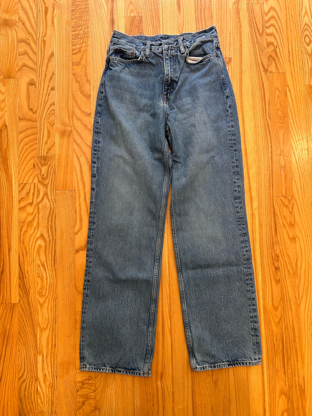 COS - COLUMN Straight-Leg Denim Jeans in Medium Blue